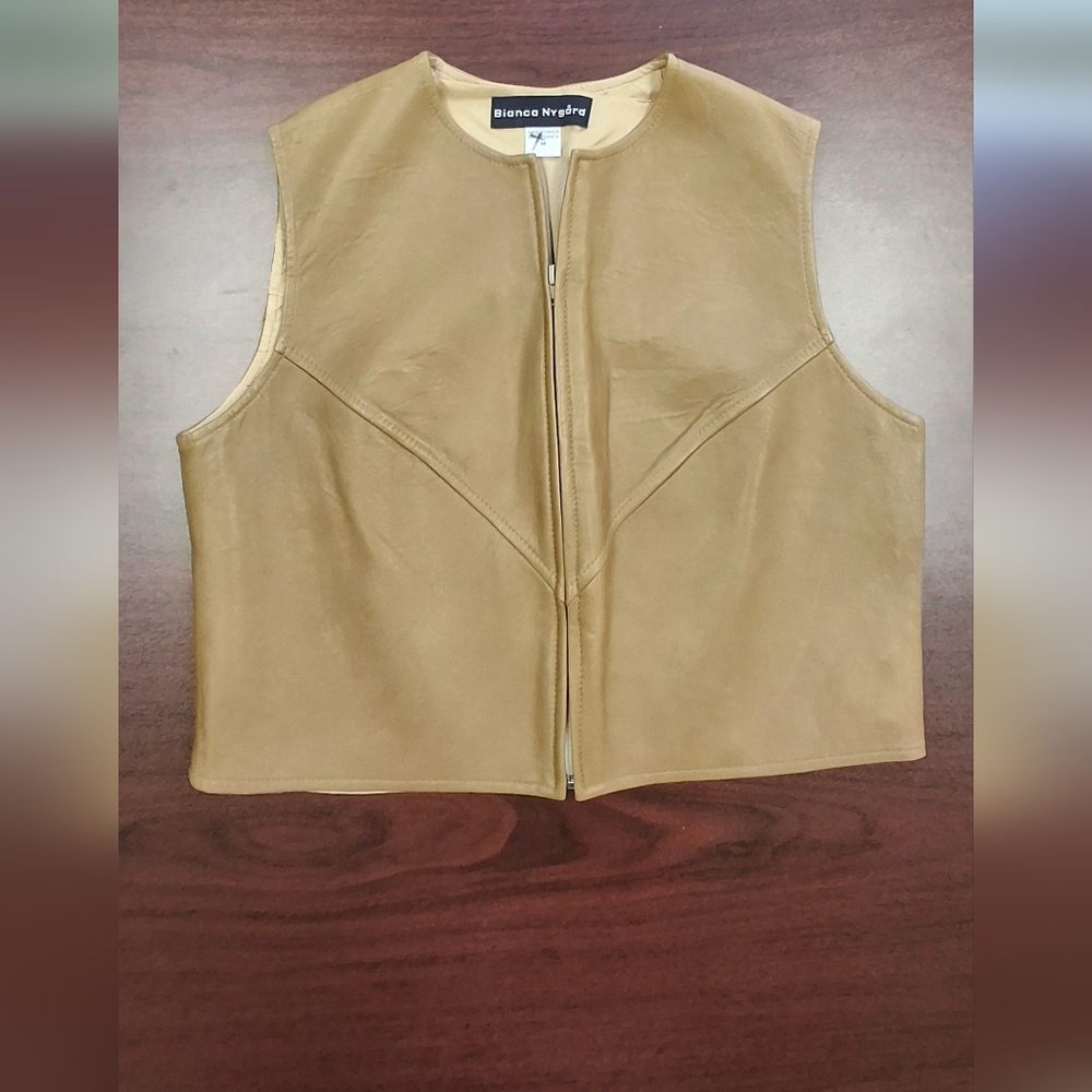 Leather  Vest